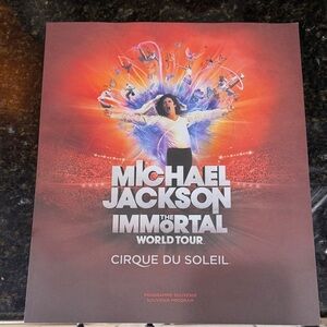 Cirque du Soleil Souvenir Program - The Immortal World Tour